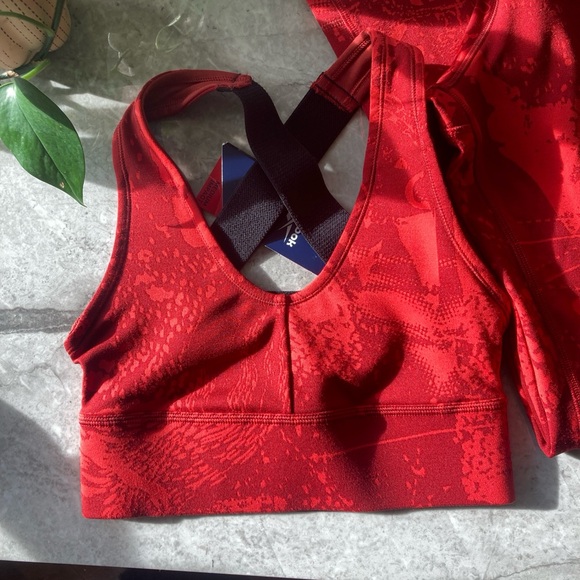 Reebok Red Workout Set - Picture 5 of 8